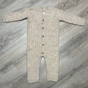 George Beige Knit Kids One Piece